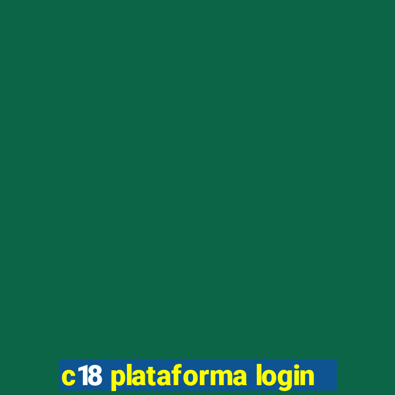 c18 plataforma login